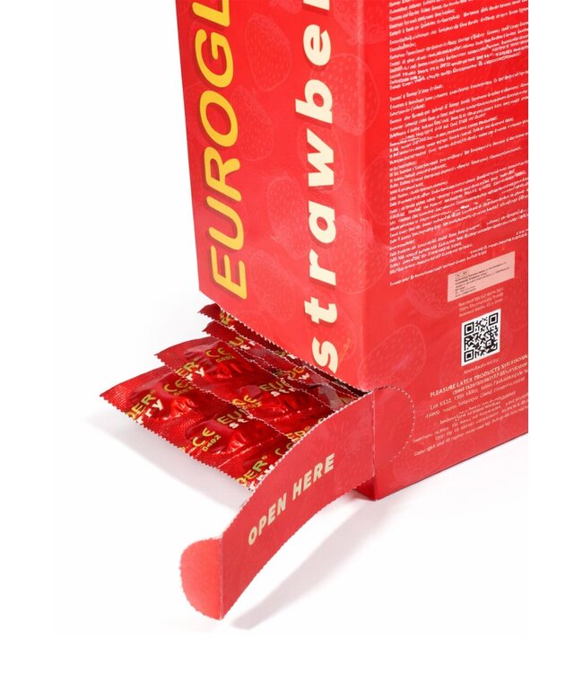 Euroglider Strawberry 144 pcs