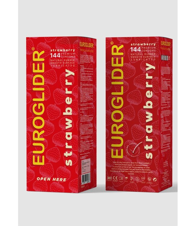 Euroglider Strawberry 144 pcs
