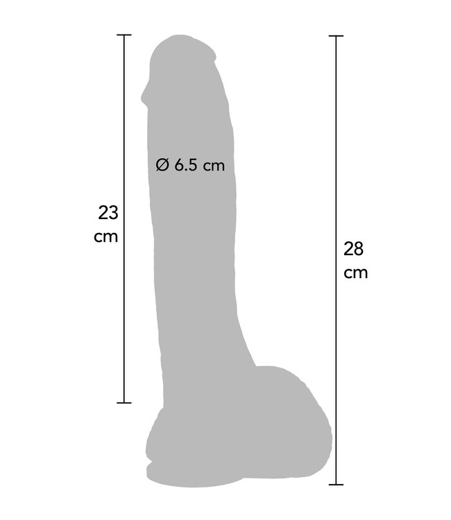 Rimba Extreme XXL Dildo PVC 28 cm