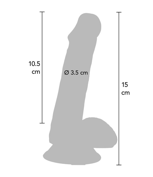 Happy Dicks Dildo PVC 15 cm