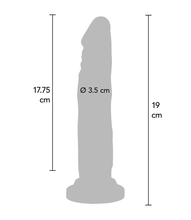 Happy Dicks Dong PVC 19 cm