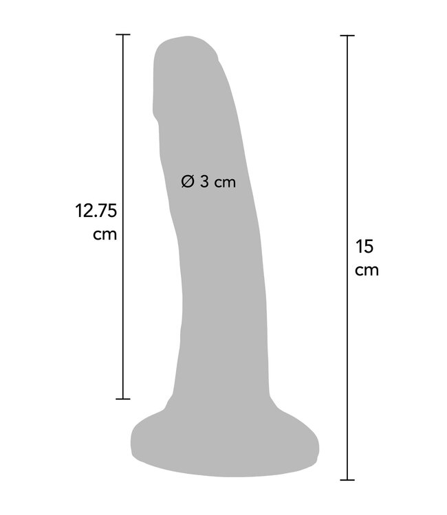 Happy Dicks Dong PVC 15 cm