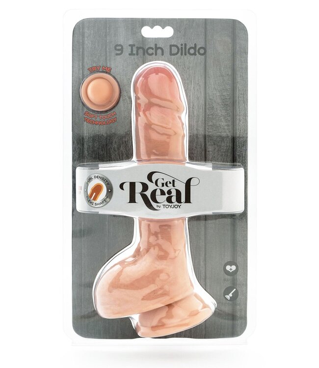 Dual Density Dildo TPE 23 cm