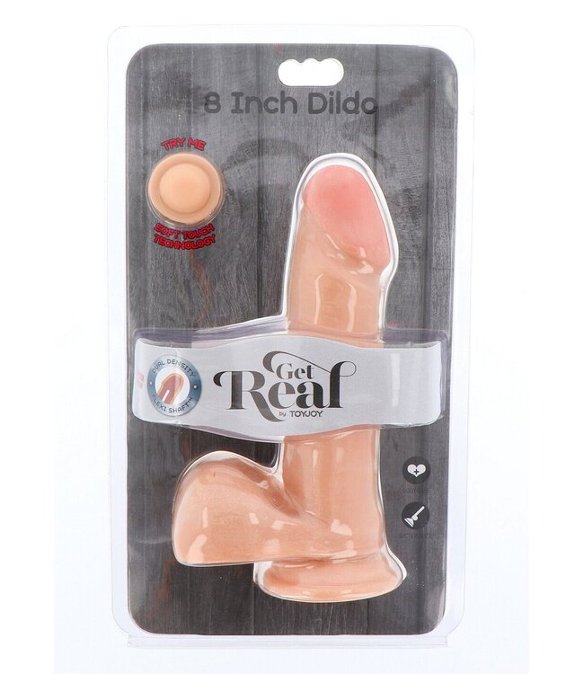 Dual Density Dildo TPE 20 cm