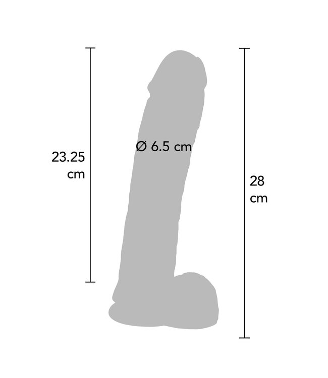 Dildo PVC 28 cm