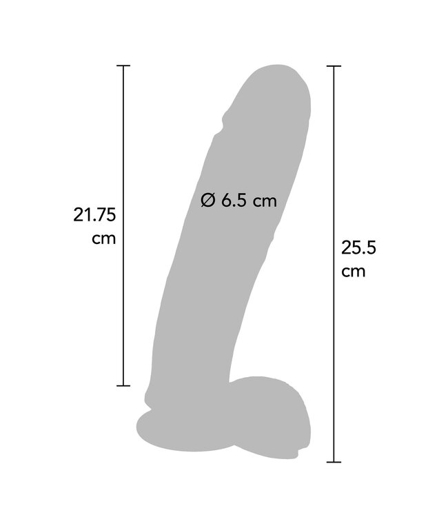 Dildo PVC 25.5 cm