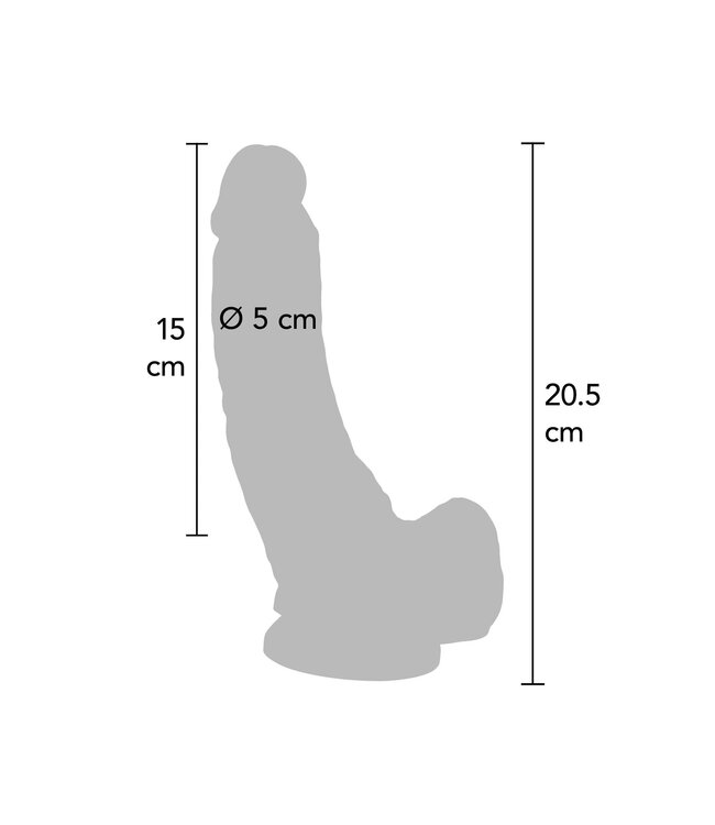 Dildo PVC 20.5 cm