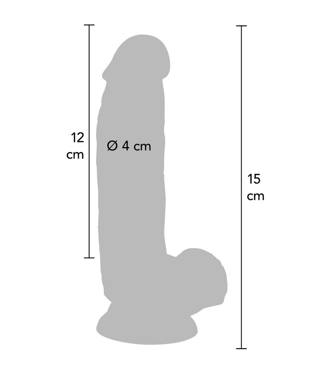 Dildo PVC 15 cm