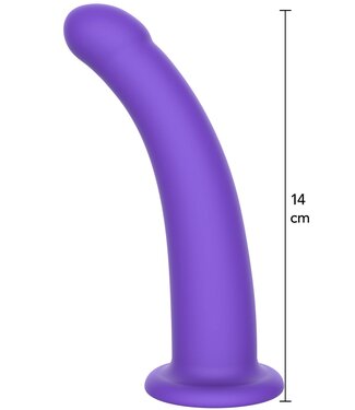 Rimba LoveToy - Vibrerende Sliding Skin Pro II met afstandsbediening - 9" / 23 cm - Nude