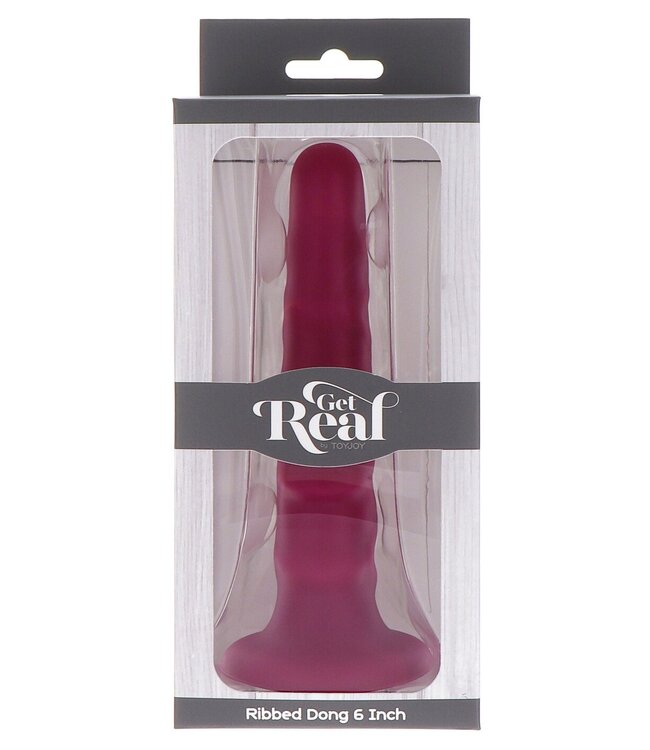 Rimba Harness Dong Ribbed Silicone 16 cm