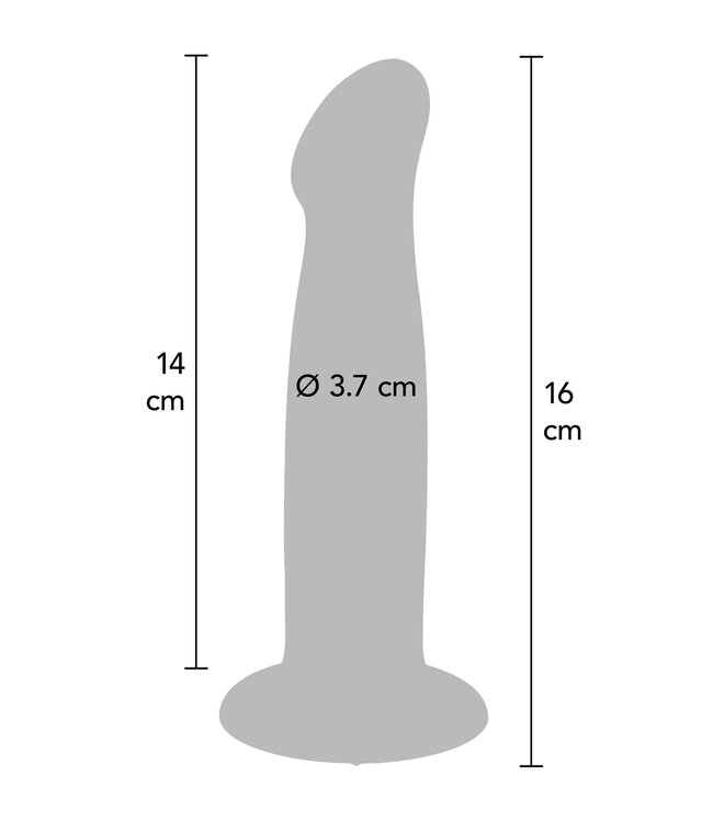 Rimba Harness Dong Goodhead Silicone 16 cm