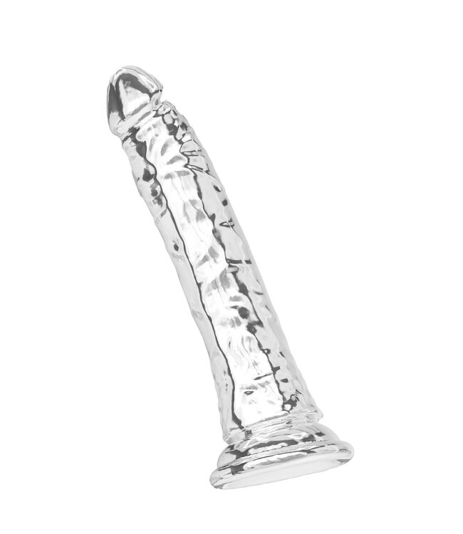 Rimba LoveToy - Kingsize Vibrerende Vibrax Slider 32 cm - Zilver