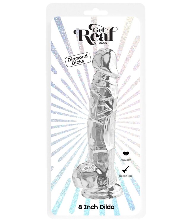 Rimba Clear Dildo TPE 22.5 cm