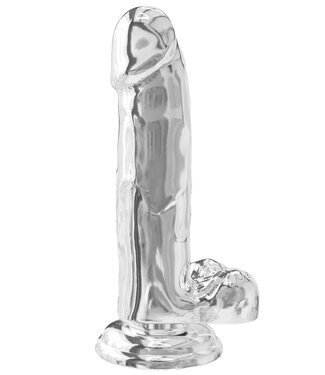 Rimba Clear Dildo TPE 18 cm
