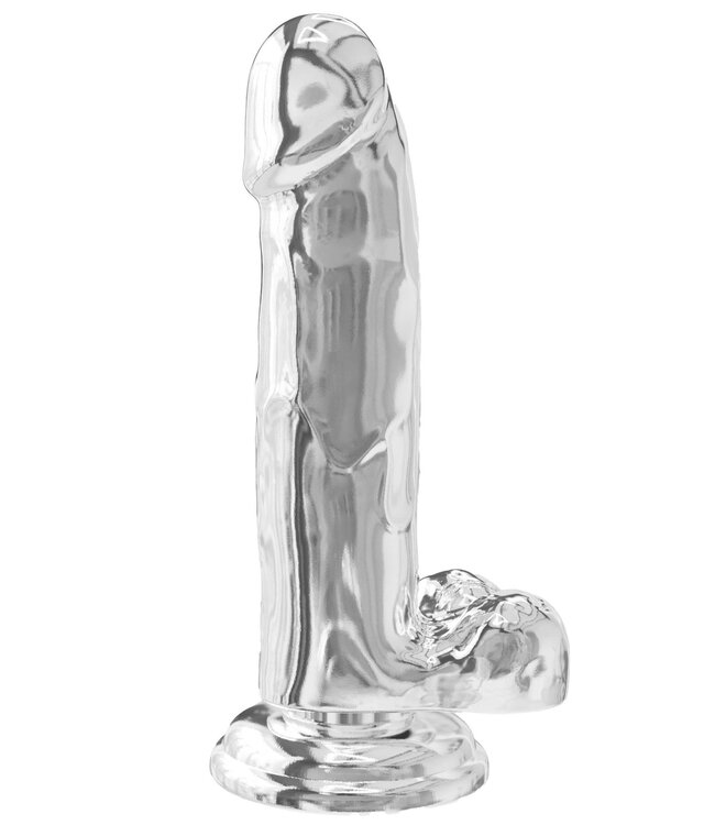 Rimba Clear Dildo TPE 18 cm