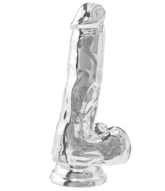 Rimba Clear Dildo TPE 16 cm