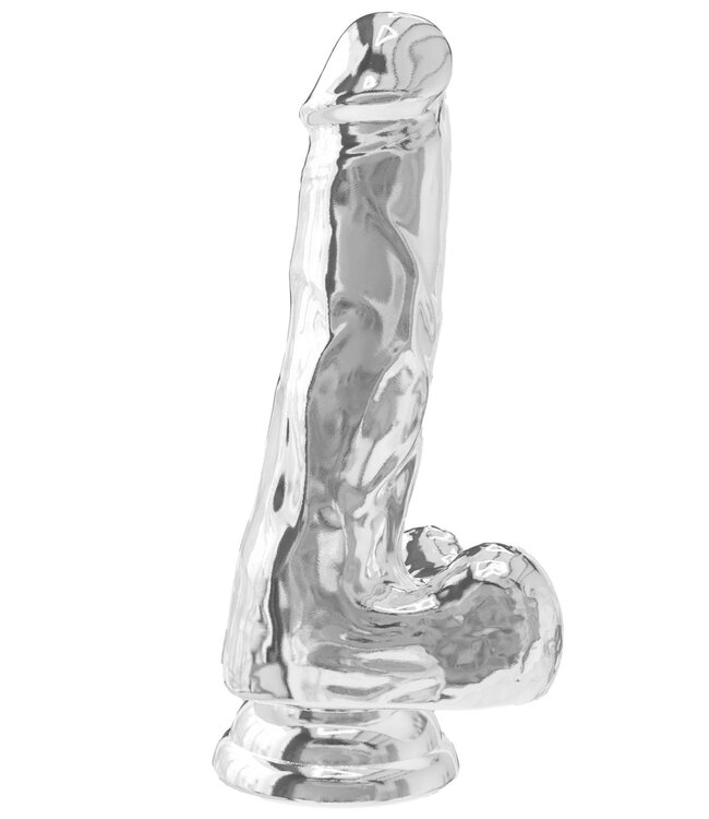 Rimba Clear Dildo TPE 16 cm