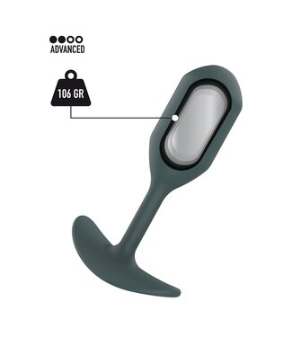 Rimba LoveToy - Sliding Skin Dildo 20 cm (Ø 4 cm) - Bruin