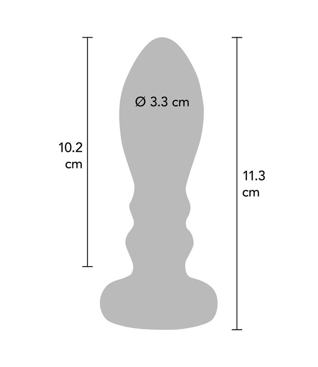 Rimba The Slider Vibrating Plug Large
