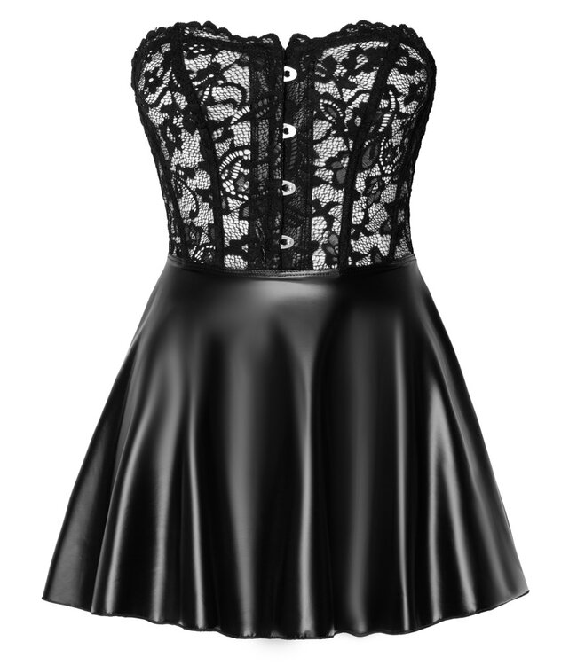 Noir Handmade Corset Dress Libido Exclusive