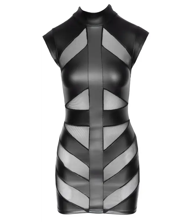 Cottelli Collection Party Wetlook Cut-Out Dress