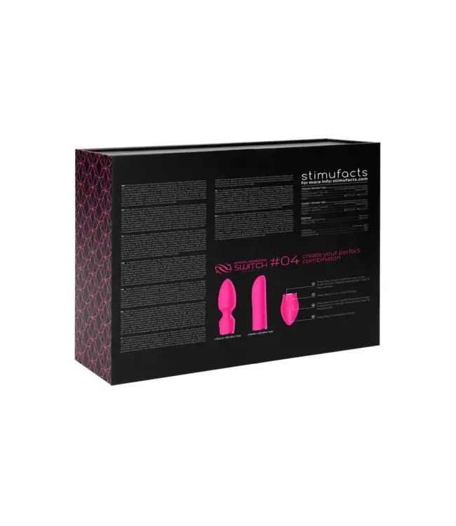 Switch Pleasure Kit #4 - Vibrator with Different Attachments