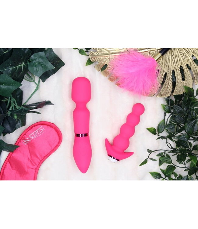 Switch Pleasure Kit #3 - Vibrator with Different Attachments