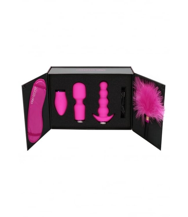 Switch Pleasure Kit #3 - Vibrator with Different Attachments
