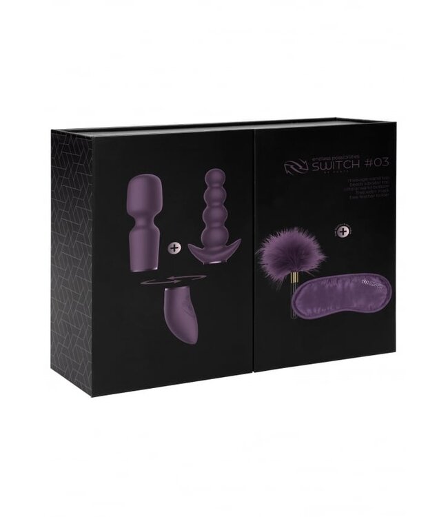 Switch Pleasure Kit #3 - Vibrator with Different Attachments