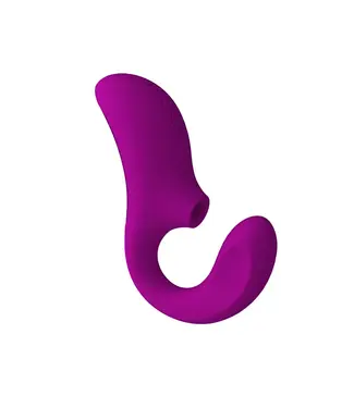 Rimba LELO - Enigma Cruise - Dual Stimulation Sonic Massager - Donkerroze