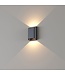 Artdelight Artdelight Moderne LED Wandleuchte Diaz S - Schwarz