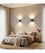 Artdelight Artdelight Moderne LED Wandleuchte Diaz S - Schwarz/Gold