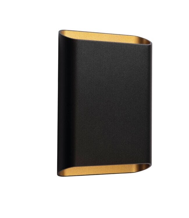 Artdelight Artdelight Moderne LED Wandleuchte Diaz S - Schwarz/Gold