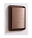 Artdelight Artdelight Moderne LED Wandleuchte Diaz S - Dunkelbronze