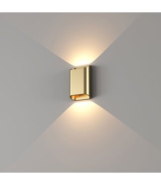 Artdelight LED Wandleuchte Diaz S - Gold