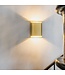 Artdelight Artdelight Moderne LED Wandleuchte Diaz S - Gold