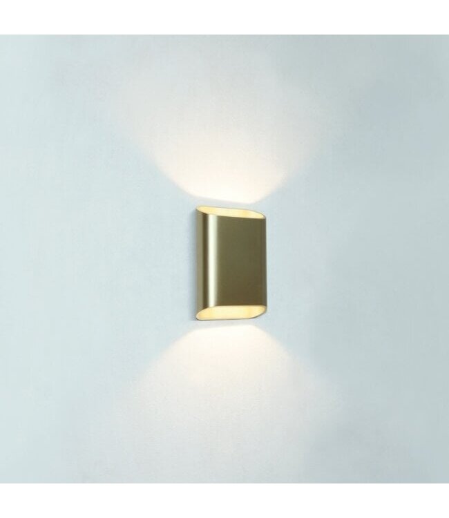 Artdelight Artdelight Moderne LED Wandleuchte Diaz S - Gold