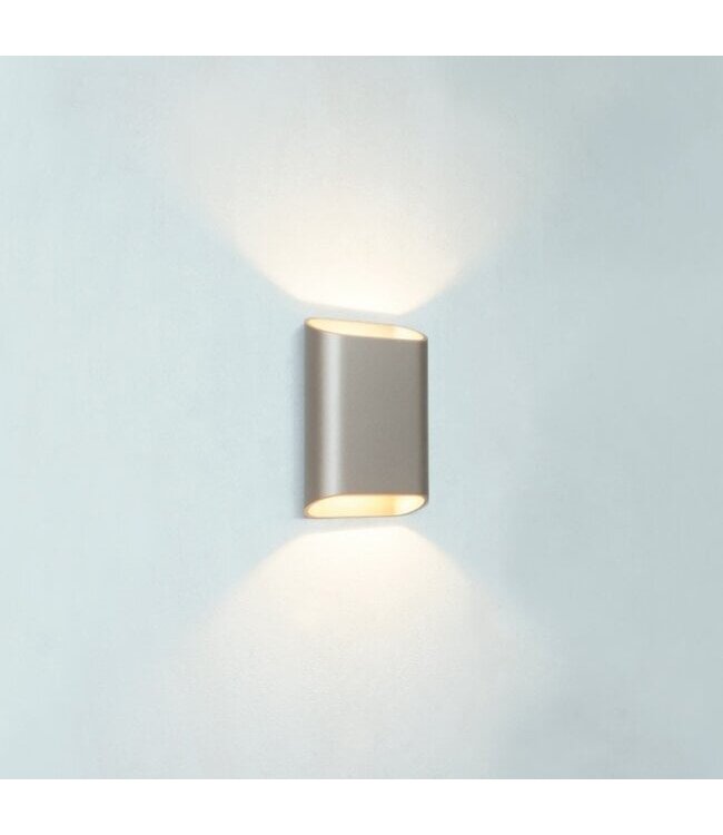 Artdelight Artdelight Moderne LED Wandleuchte Diaz S - Champagner