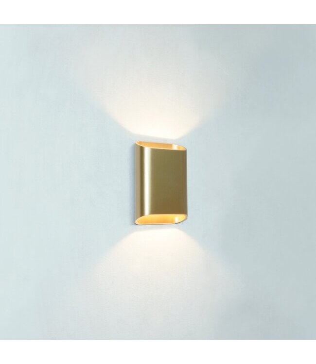 Artdelight Artdelight Moderne LED Wandleuchte Diaz S - Warmgold