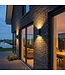 Artdelight Moderne LED Wandleuchte Diaz L - Schwarz