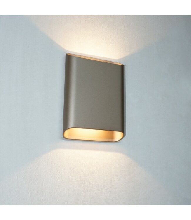 Artdelight Artdelight Moderne LED Wandleuchte Diaz L - Champagner