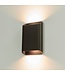 Artdelight Artdelight Moderne LED Wandleuchte Diaz L - Dunkel-Antikbronze