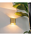 Artdelight Artdelight Moderne LED Wandleuchte Diaz L - Gold