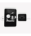 Artdelight Artdelight Moderne LED Wandleuchte Diaz L - Stahlgrau