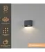 Artdelight Artdelight Moderne LED Wandleuchte Diaz 1L - Schwarz