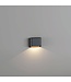 Artdelight Artdelight Moderne LED Wandleuchte Diaz 1L - Schwarz/Gold