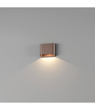 Artdelight LED Wandleuchte Diaz 1L - Dunkelbronze