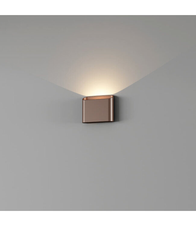 Artdelight Artdelight Moderne LED Wandleuchte Diaz 1L - Dunkelbronze