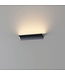 Artdelight Artdelight Moderne LED Wandleuchte Malibu 1L - Schwarz