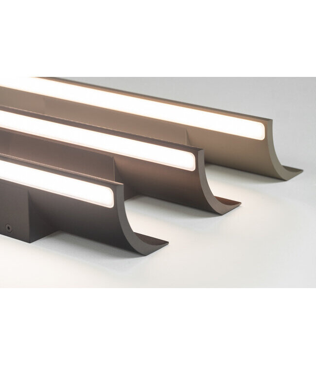 Artdelight Artdelight Moderne LED Wandleuchte Malibu 1L - Schwarz